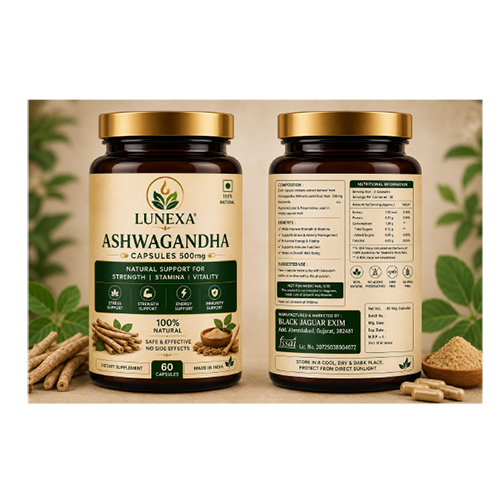 Ashwagandha Capsules - Cultivation Type: Organic