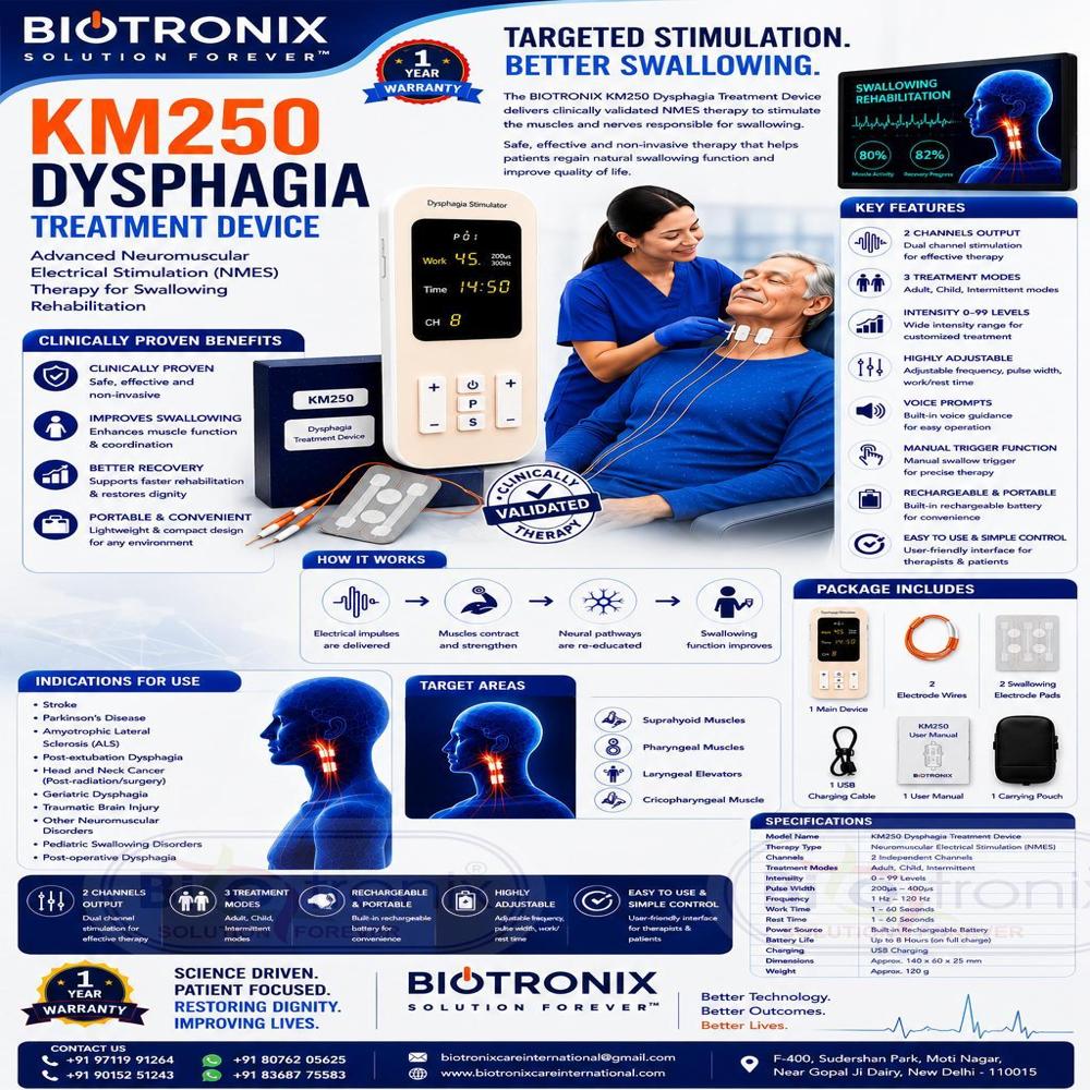 Clinical Dysphagia Therapy Equipment for Swallowing Rehabilitation