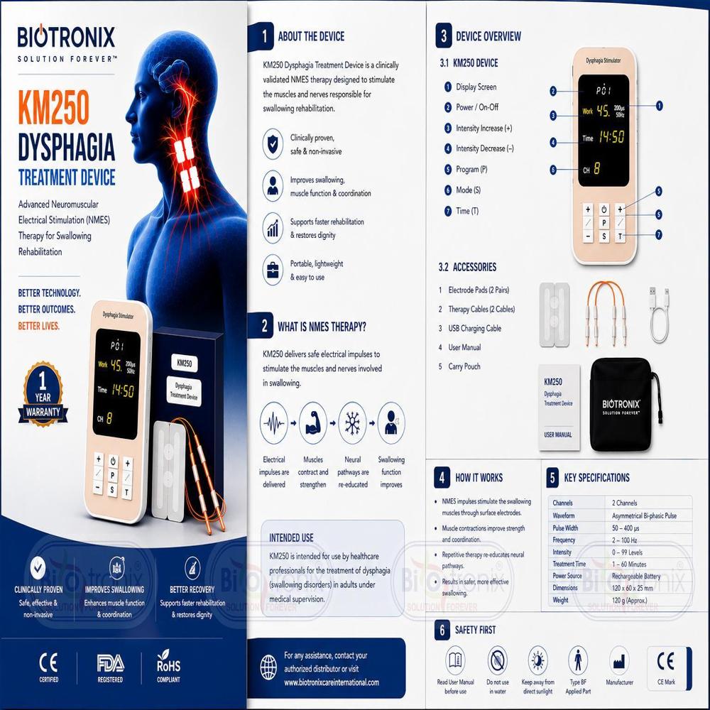 Clinical Dysphagia Therapy Equipment for Swallowing Rehabilitation
