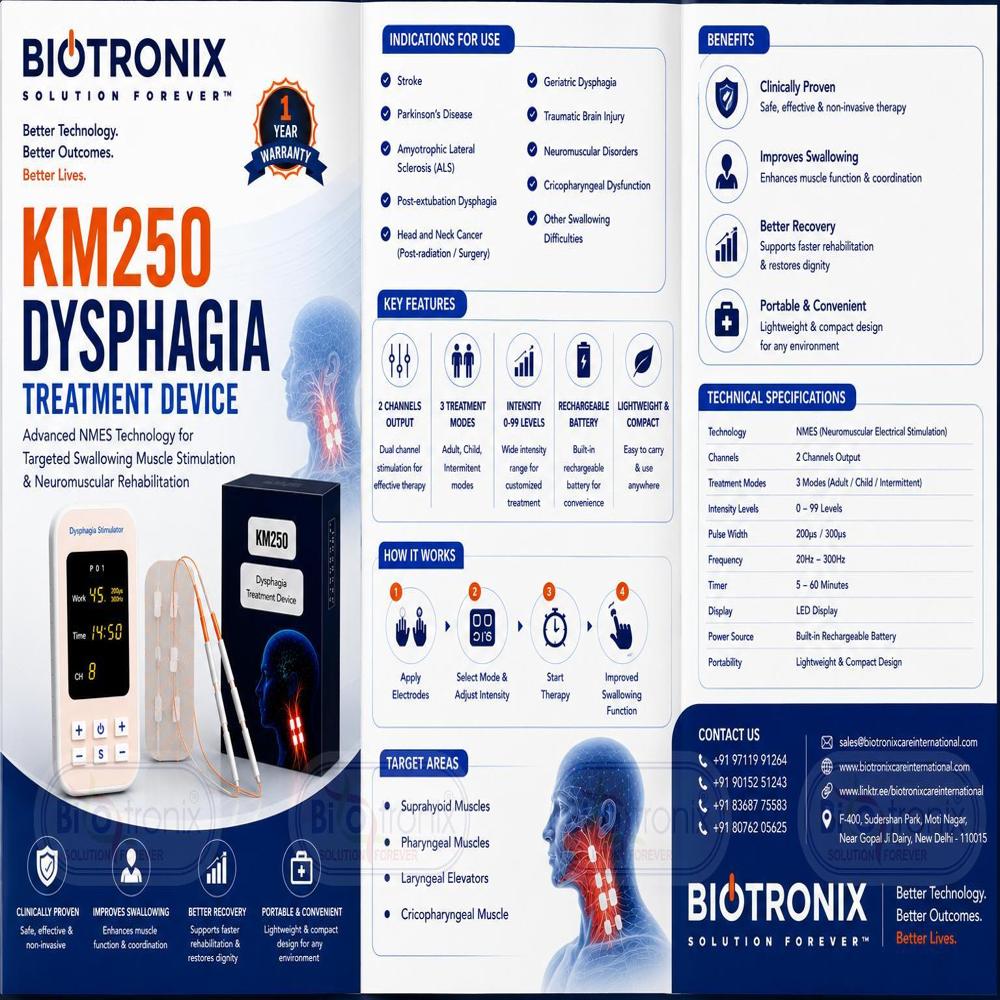 Clinical Dysphagia Therapy Equipment for Swallowing Rehabilitation