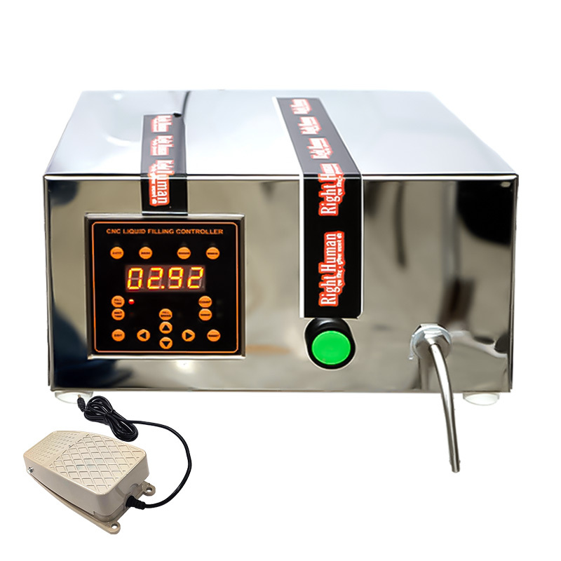 Single Nozzle Pouch Filling Machine With Ai Technology SS304 And Foot Pedal Combo