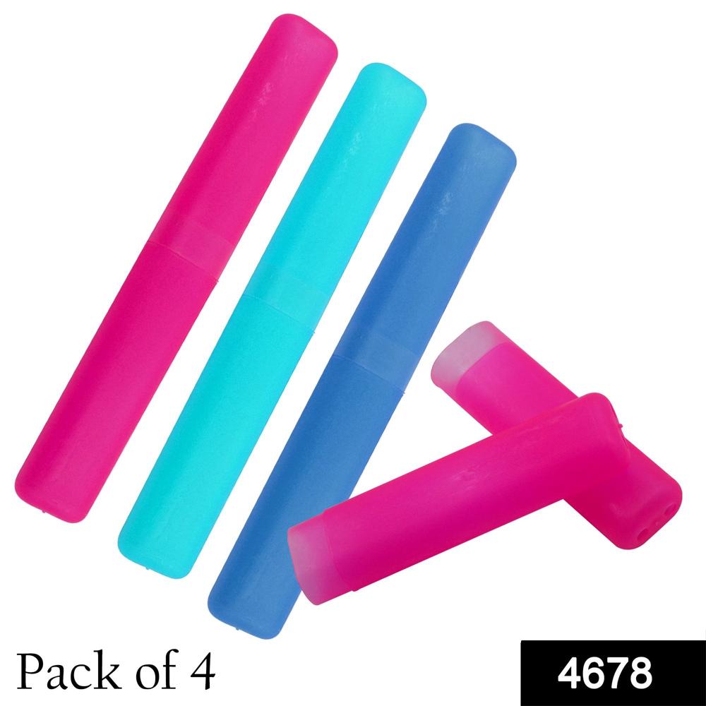 Portable Dust-Proof Toothbrush Cases Toothbrushes Holder (Pack Of 4) - Application: As Per Product Requirement