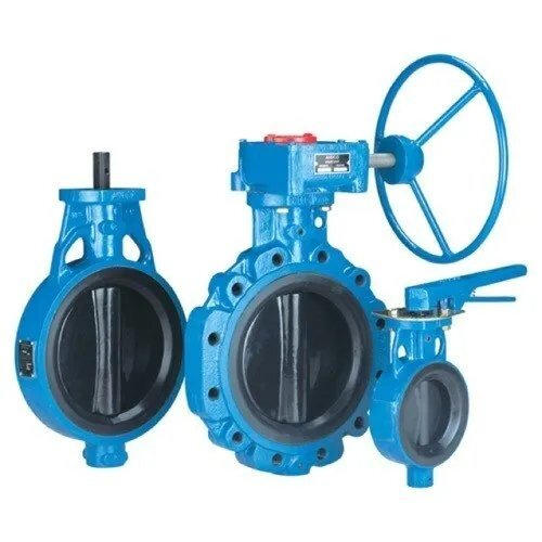 L&T MAKE SS BUTTERFLY VALVE CS -CI