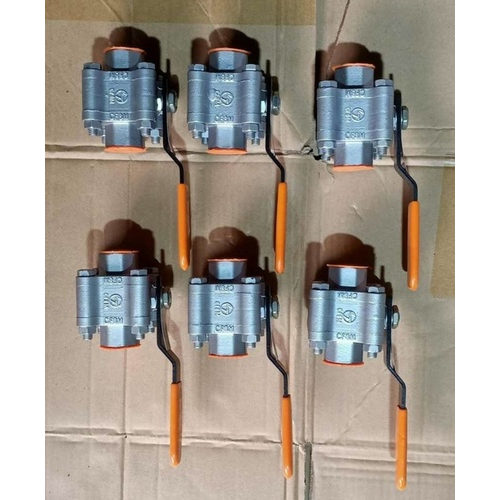 L&T make ss ball valve CS - CI