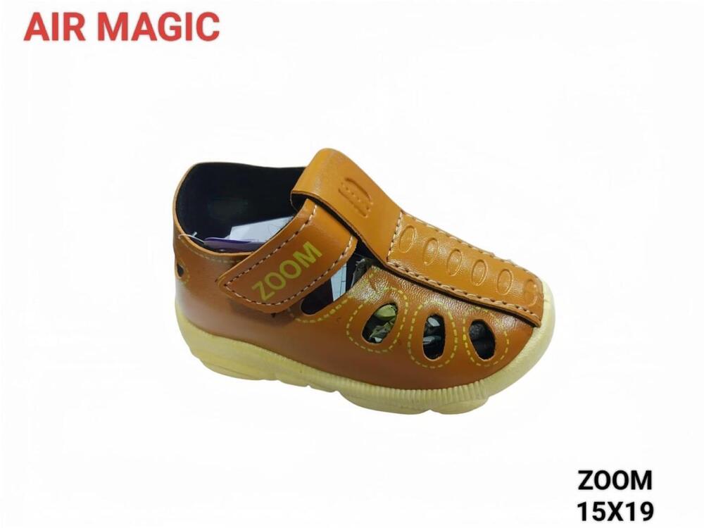 Zoom 15 X19 Kids Casual Shoes - Color: Brown