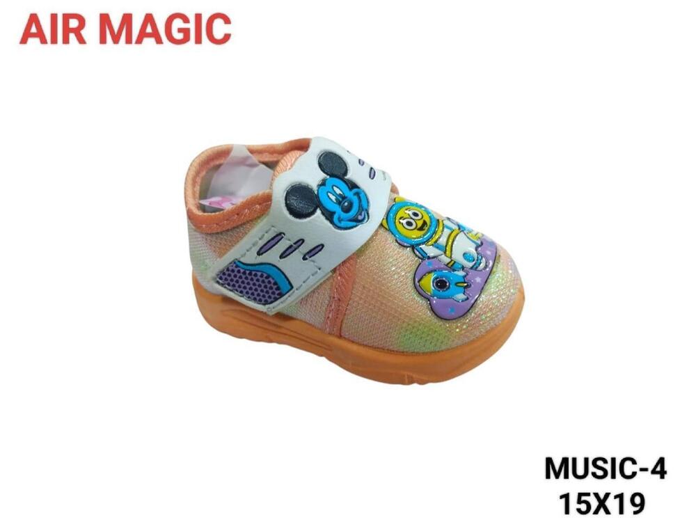 Air Magic 15X19 Kids Fancy Shoes - Color: Multi-Color (Orange