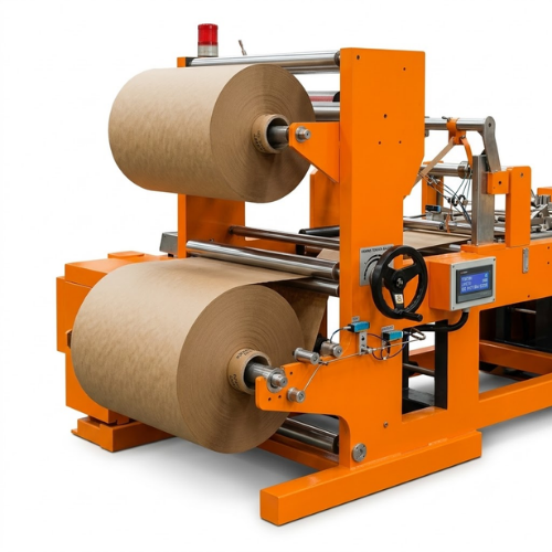 Small Paper Bag Making Machine
