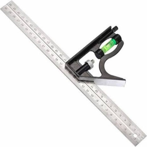 300 Mm Combination Scale - Color: White