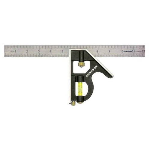 300 Mm Combination Scale - Color: White