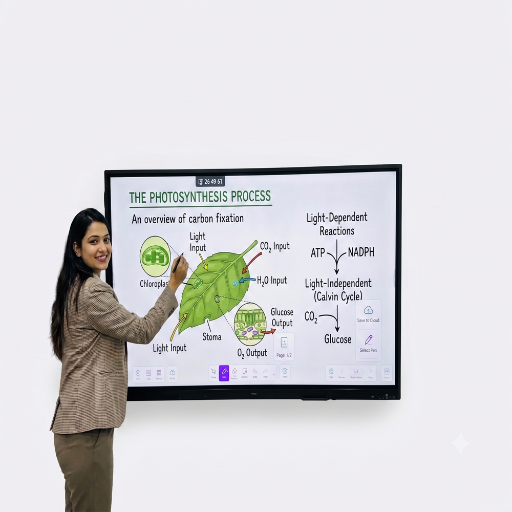 Prime Series 75 Inch Interactive Flat Panels - Advantage: Multi-touch Capability