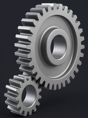 Spur Gear - Material: Iron