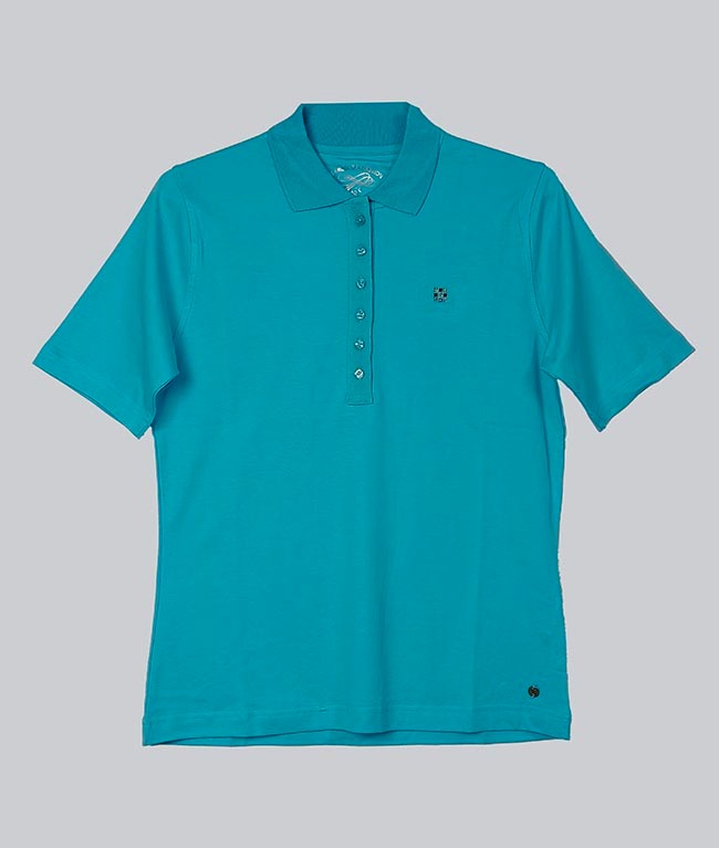 W13700 | CLARINA Ladies Collar T-Shirts