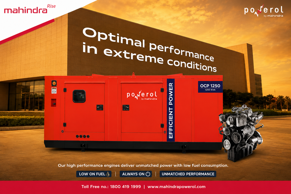 Mahindra Powerol Brand New DG SET 10KVA With Auto Start Control Panel