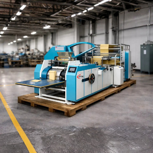 Automatic Grocery Paper Bag Making Machine