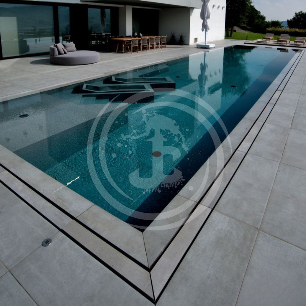 Overflow Swimming Pool - Color: Sky Blue