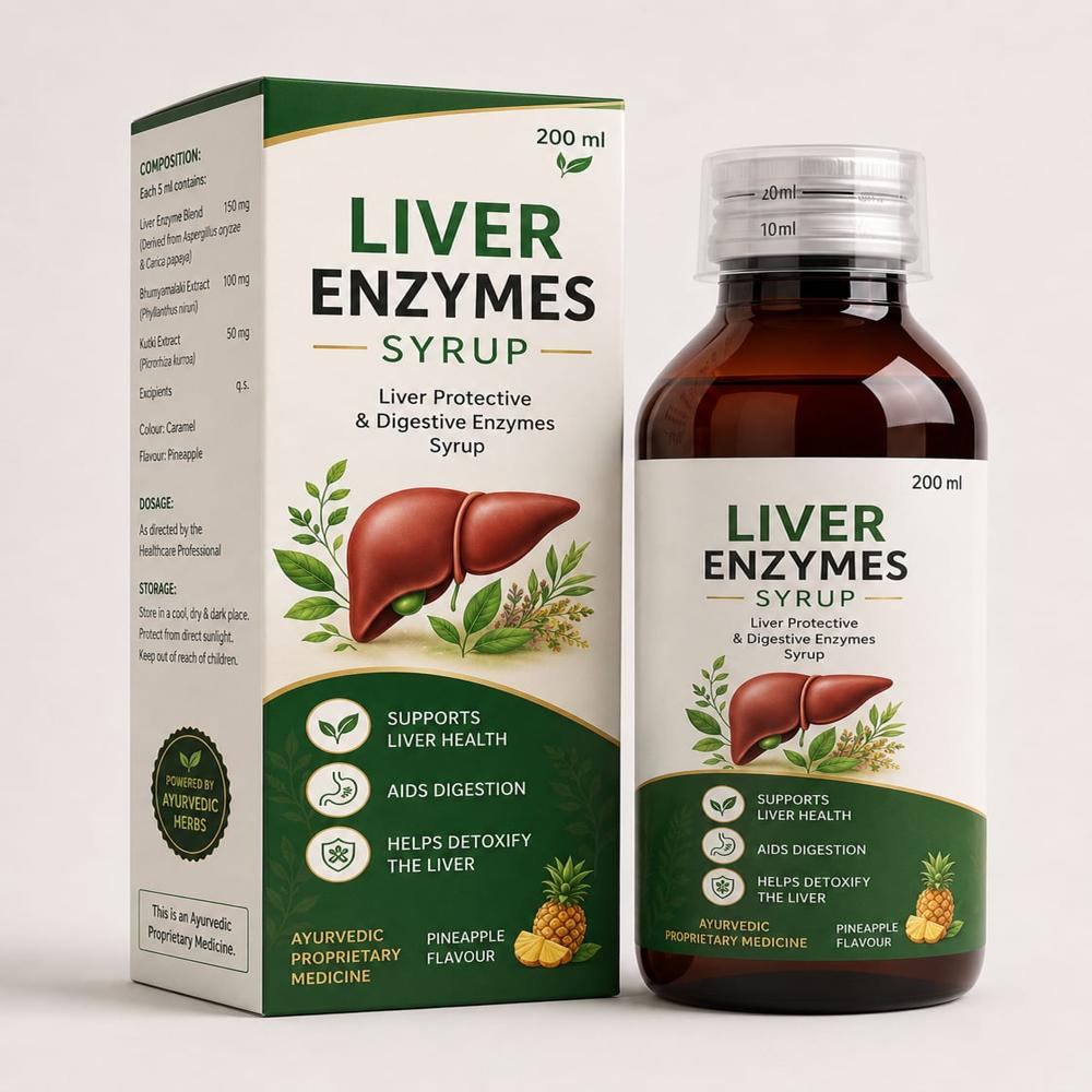 Liver Enzyme Syrup Third Party Manufacturing