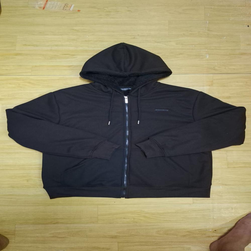 M11725 | MEMBERS ONLY Mens Full Zipper Sweatshirt with Sherpa Fleece Lining