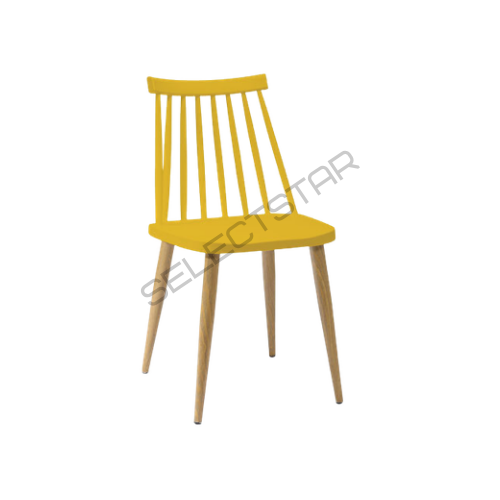 Leo Cafe Chairs - Material: Plastic