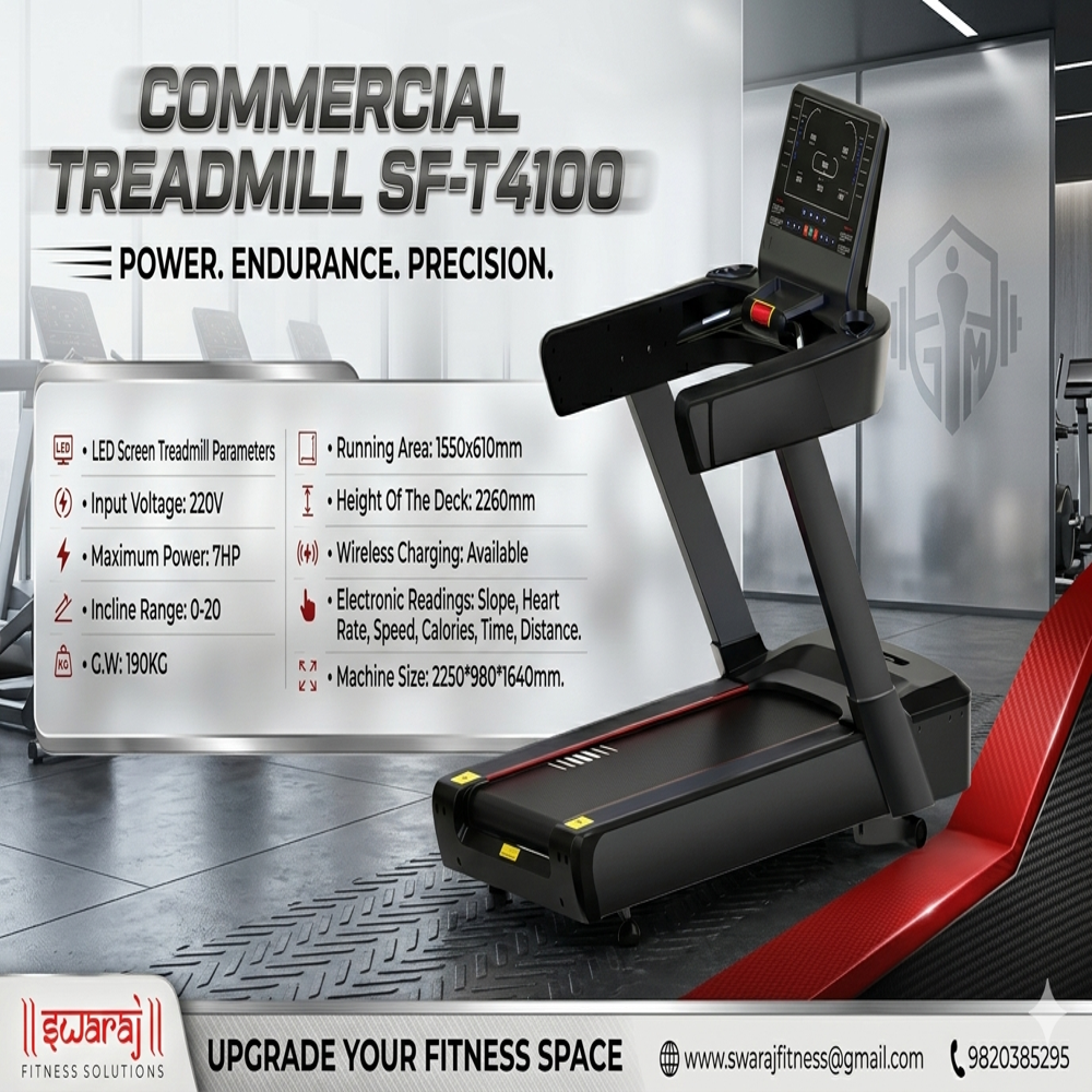 COMMERCIAL TREADMILL SF-T4100