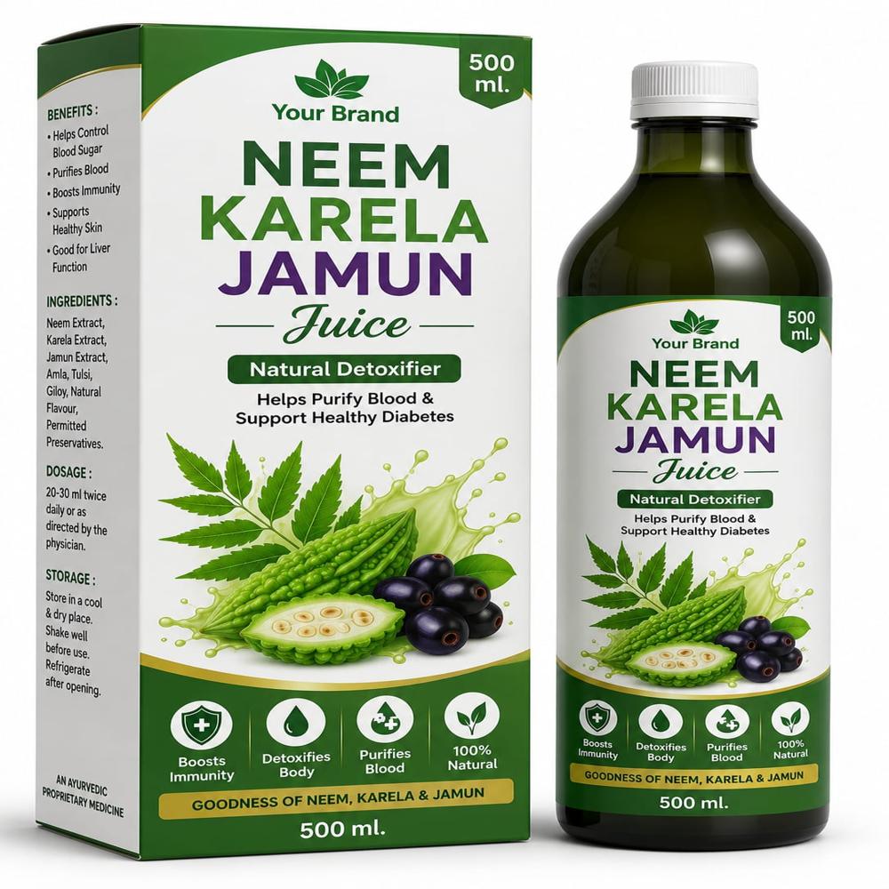Neem karela Jamun Juice Third Party manufacturing