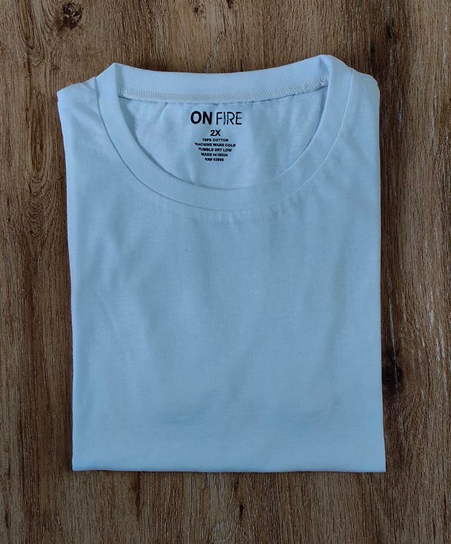 W13695 | ON FIRE Ladies Crew Neck Oversize Tops