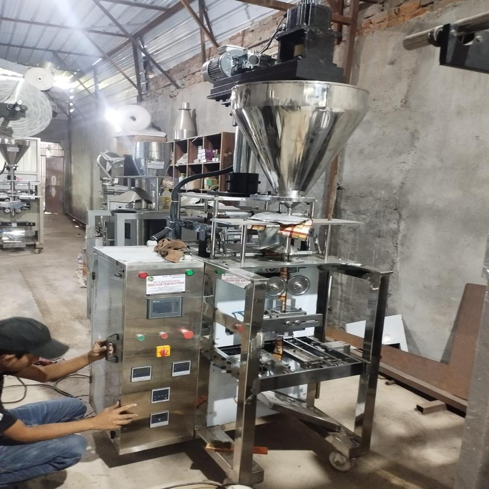 Electric Automatic Pneumatic Pouch Packing Machine - Capacity: 2000 Pouch/hour