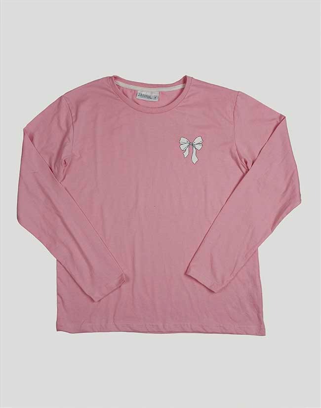 W13696 | JANINA Ladies Printed Long Sleeve Top