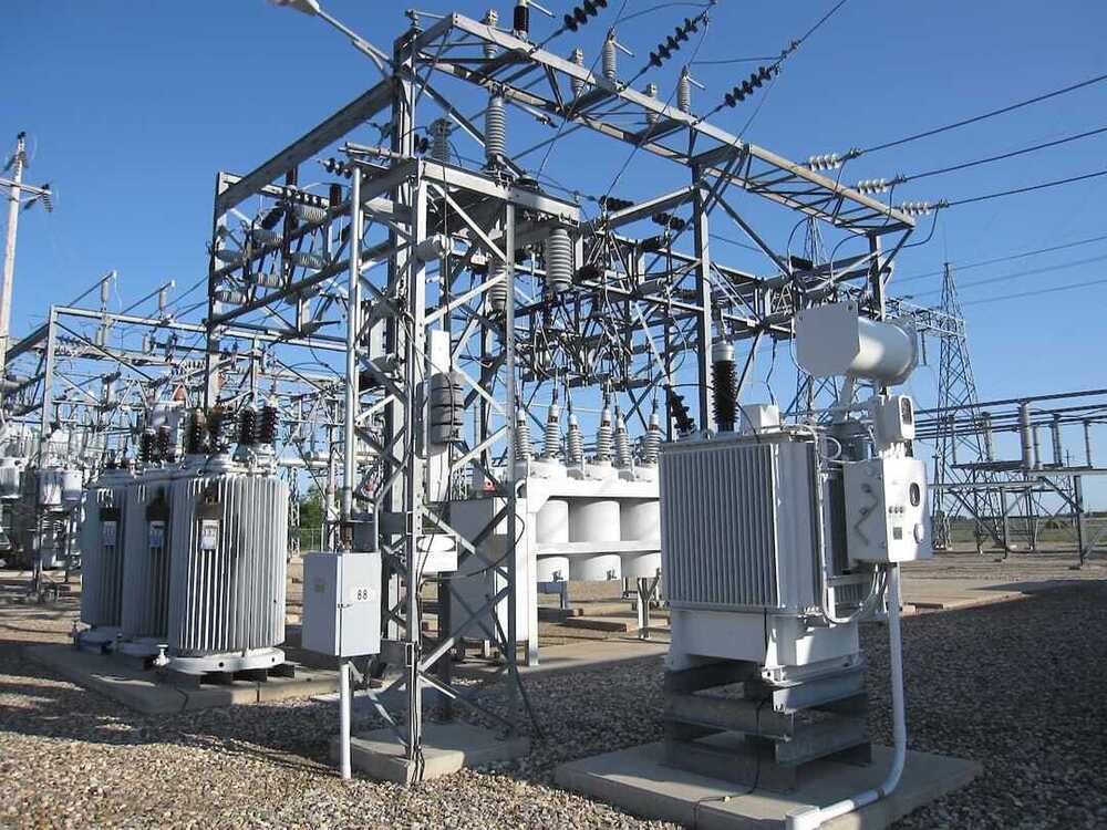 Power Sub Station Gi Structure