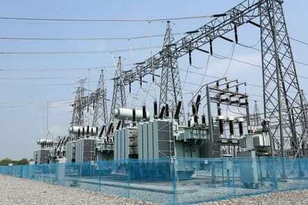 Power Sub Station Gi Structure