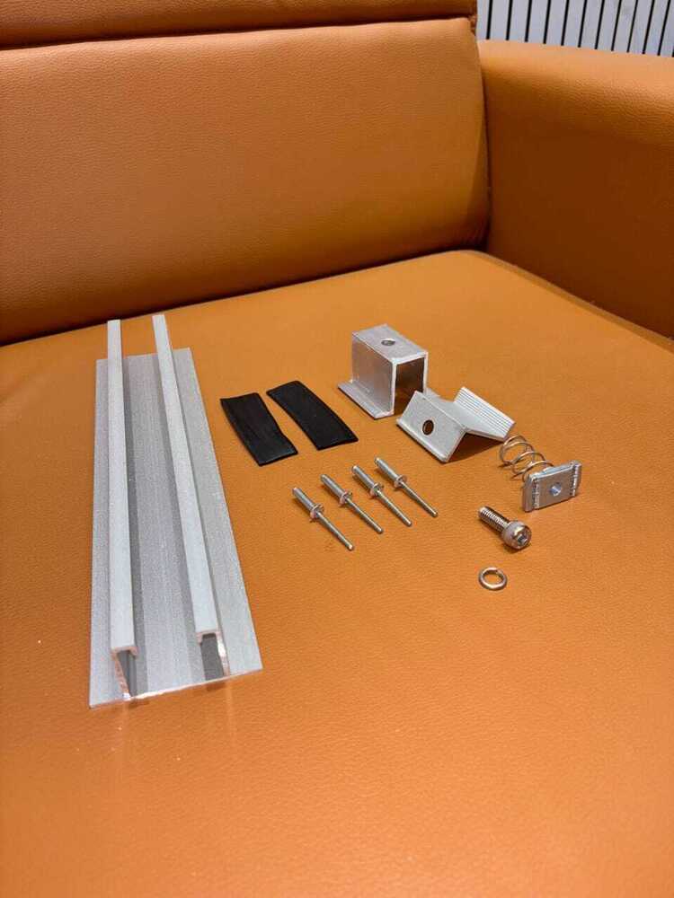 Aluminum Solar Roof Top Mounting Structure