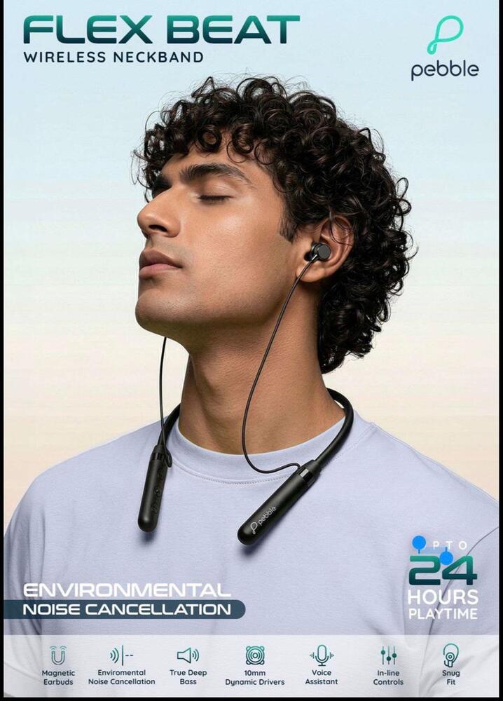 Pebble Bluetooth neckband