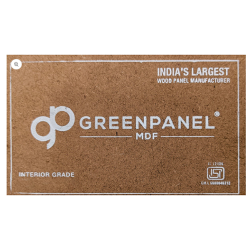 Green Panel MDF Interior Grade Board