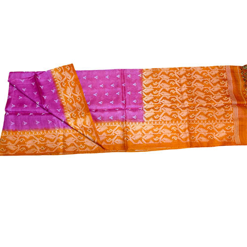 Tassar Jamdani Saree
