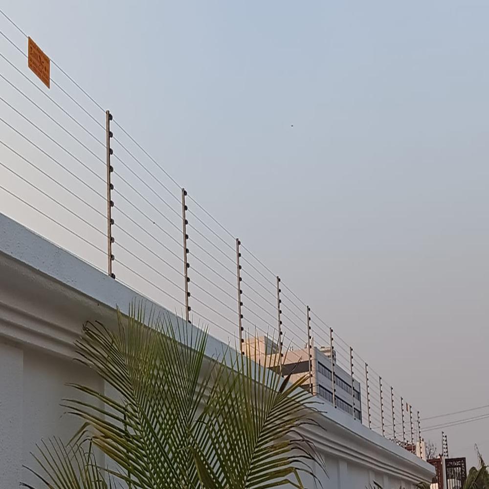 Commercial Wall top electric fence