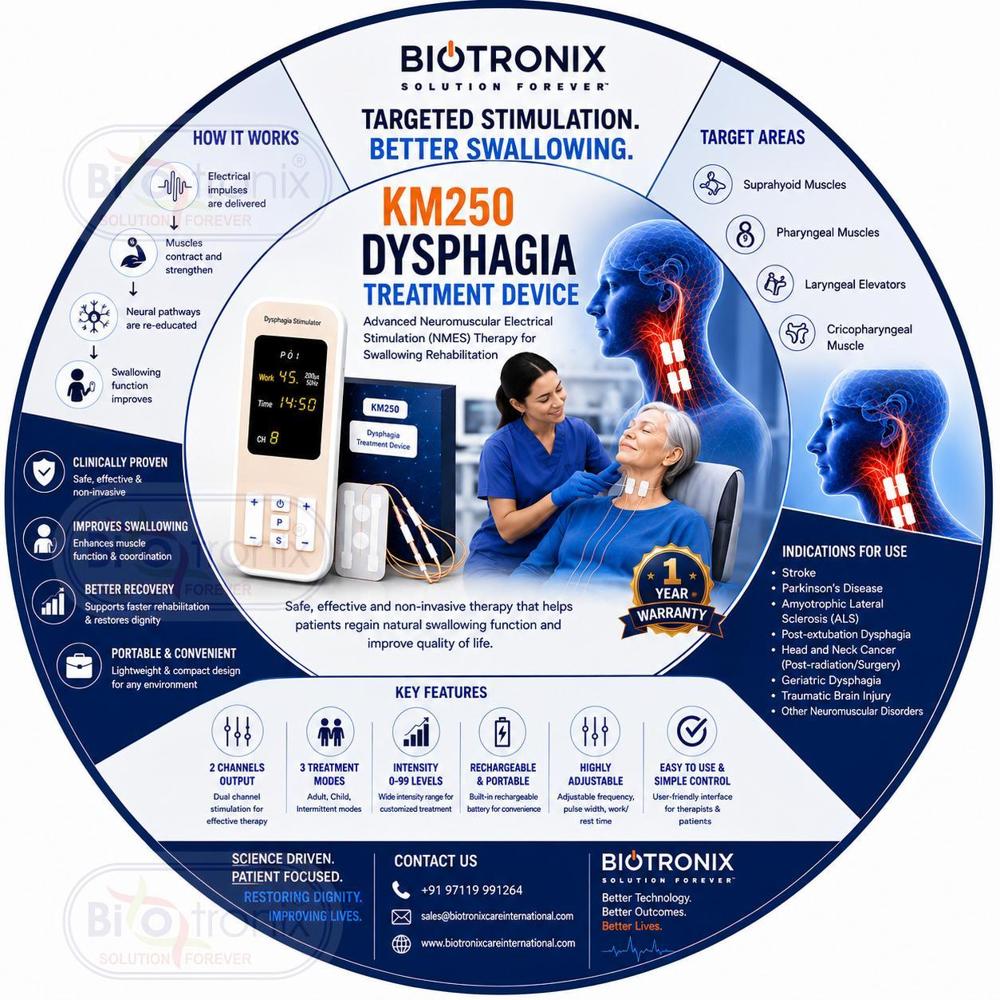 Advanced Swallow Muscle Training Device for Dysphagia