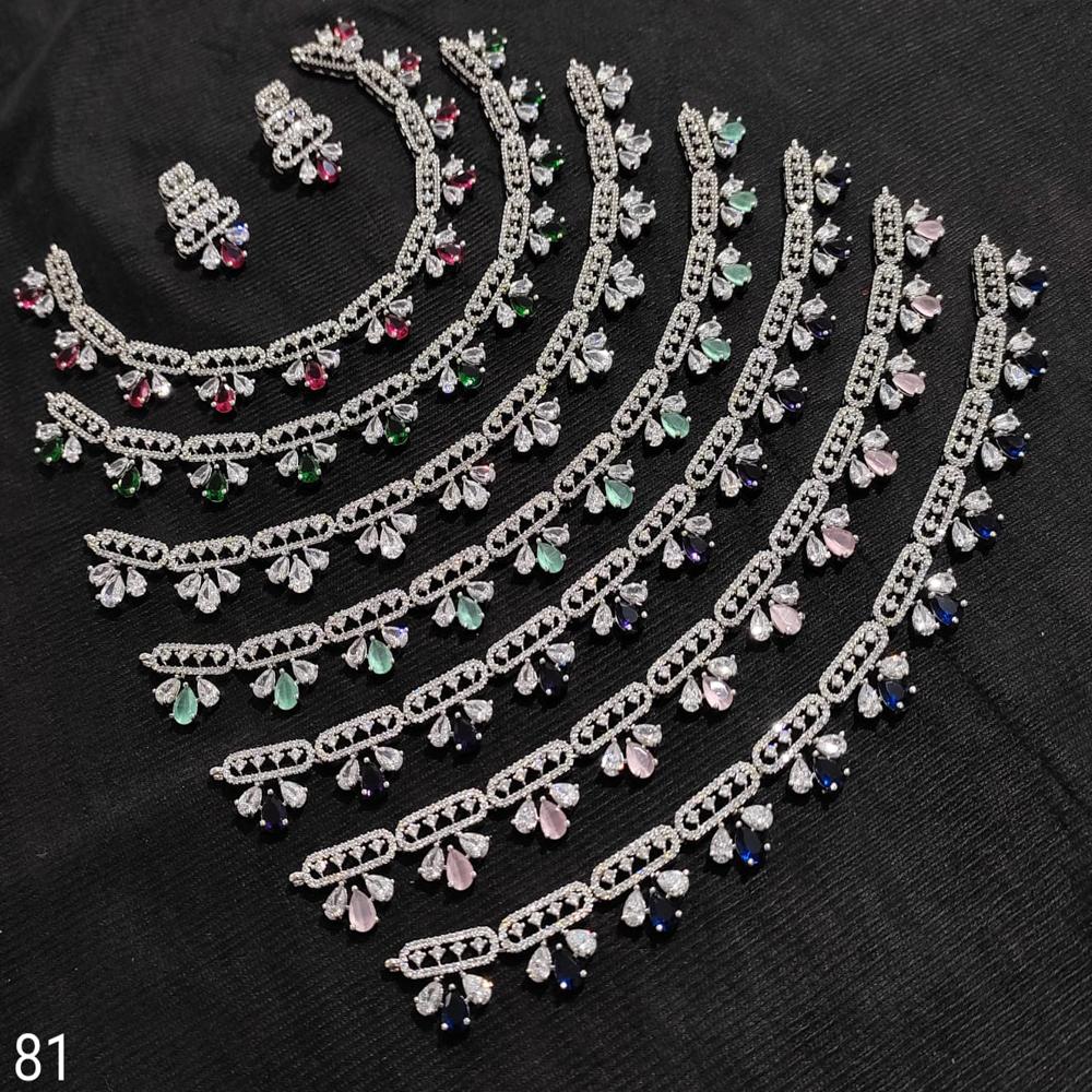 Twilight Blossom Charm Necklace Set - Gender: Women