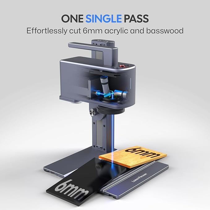 LaserPecker LP2 Plus 10W Desktop Laser Engraver & Cutter
