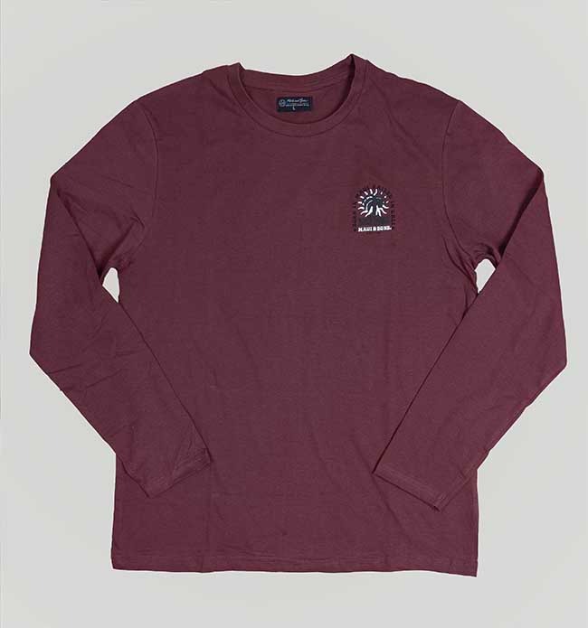 M11724 | Mens Long Sleeve Printed T-Shirts