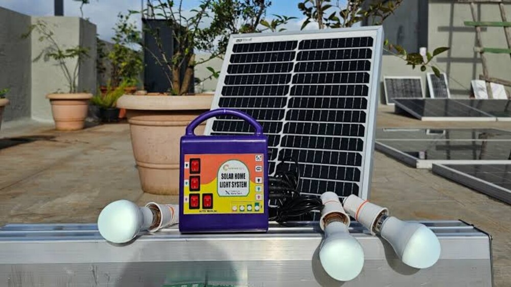 Solar Home Lighting System