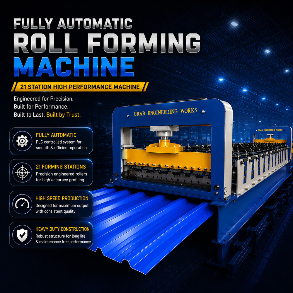 Fully Automatic Roll Forming Machine (21 Station)