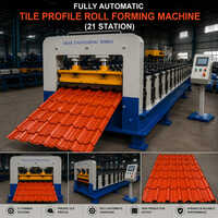 Fully Automatic Tile Profile Roll Forming Machine (21 Station)