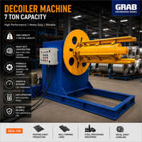 Decoiler Machine (7 Ton Capacity)