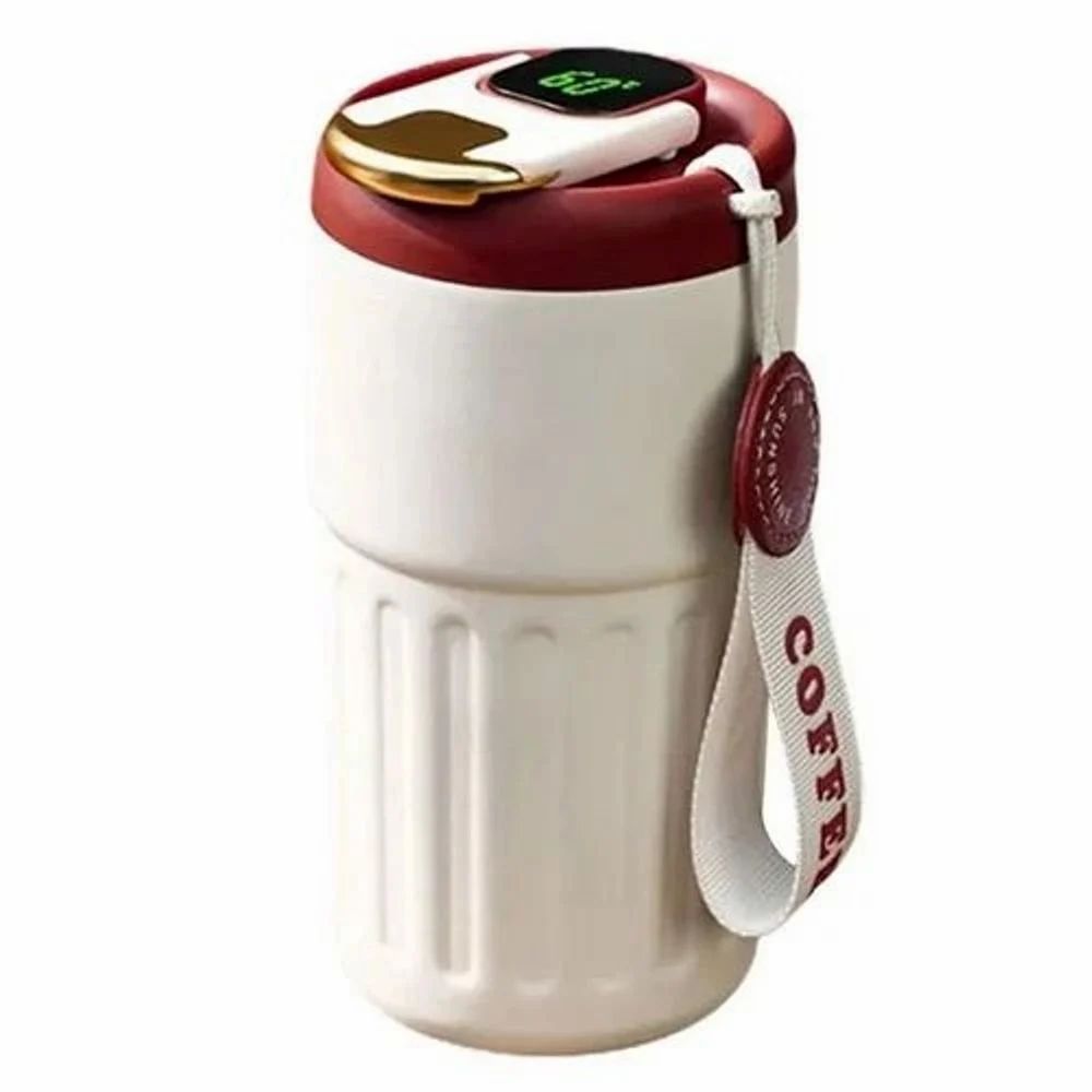 Temperature Display Mug With Grip
