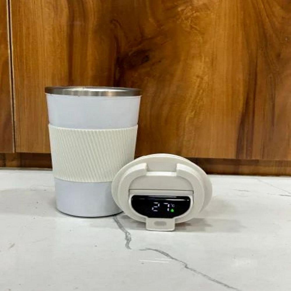 Temperature Display Mug With Grip