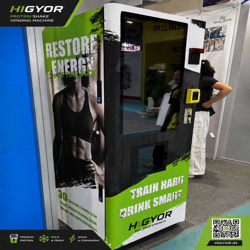 Protein Shake Vending Machine