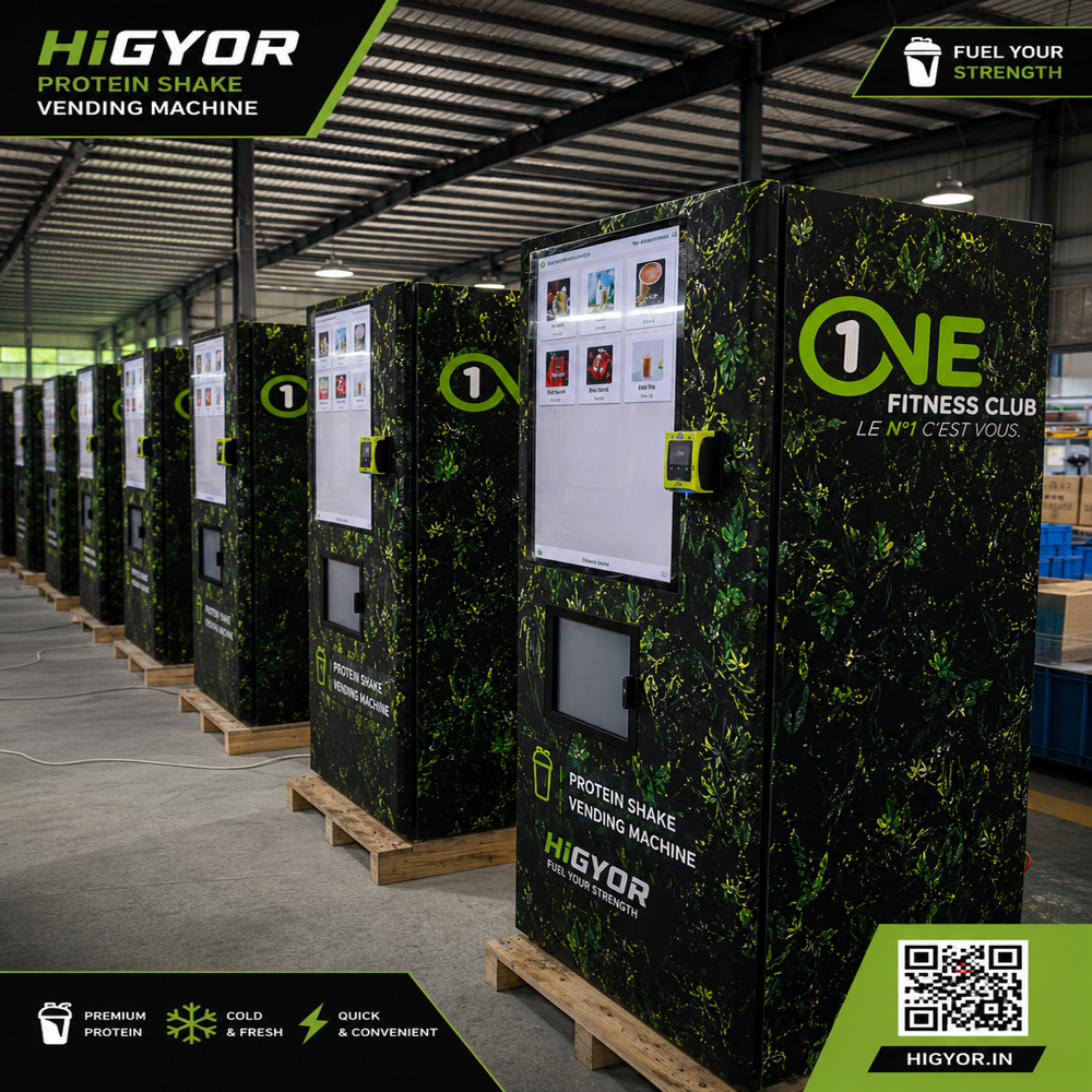 Protein Shake Vending Machine