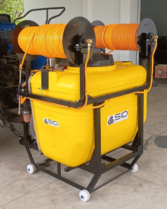 500L Tractor Mounted Double Reel Sprayer - Capacity: 500 L Ltr