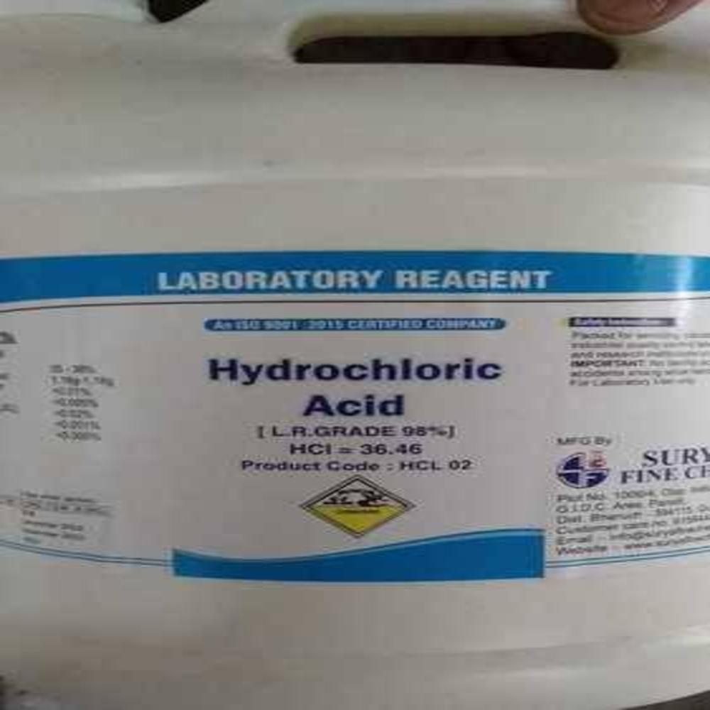 Hydrochloric Acid - Application: Water Treatment
