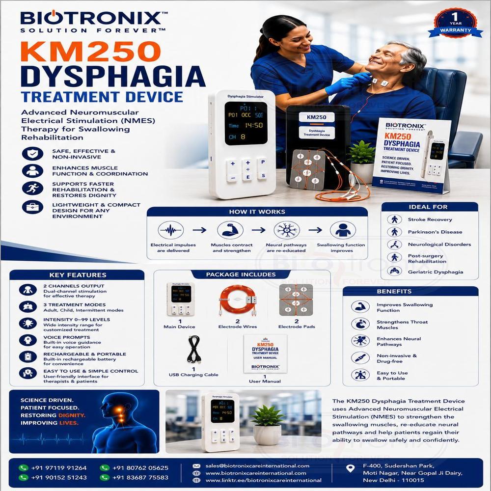 Portable Dysphagia Therapy Equipment for Rehabilitation Centers