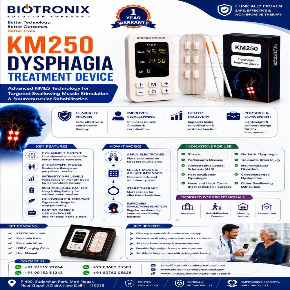 Portable Dysphagia Therapy Equipment for Rehabilitation Centers